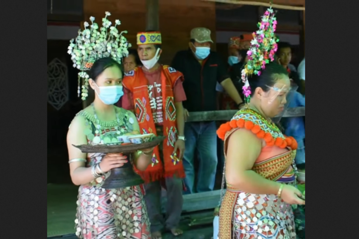 Gawai Dayak Iban perbatasan RI-Malaysia bisa mendongkrak pariwisata