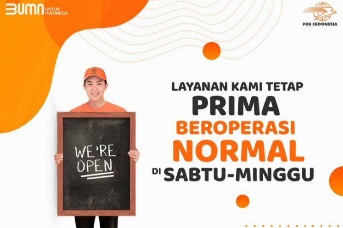 PT Pos Indonesia buka layanan tujuh hari seminggu