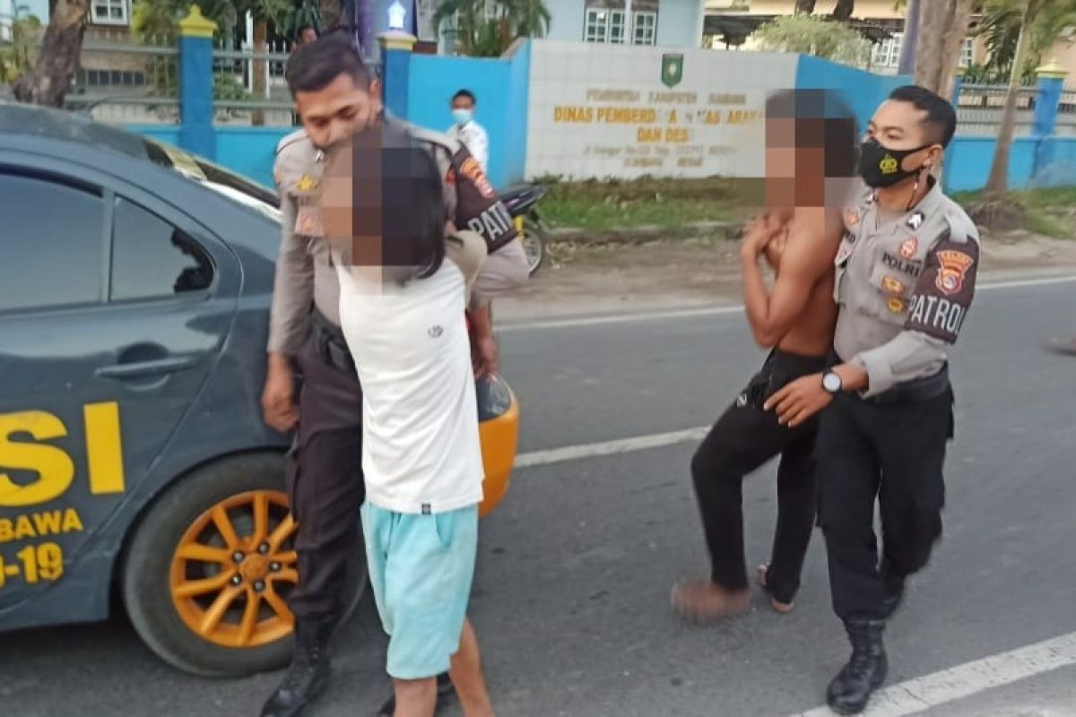 Awalnya mabuk miras bersama, dua pemuda Labuan Badas adu pukul