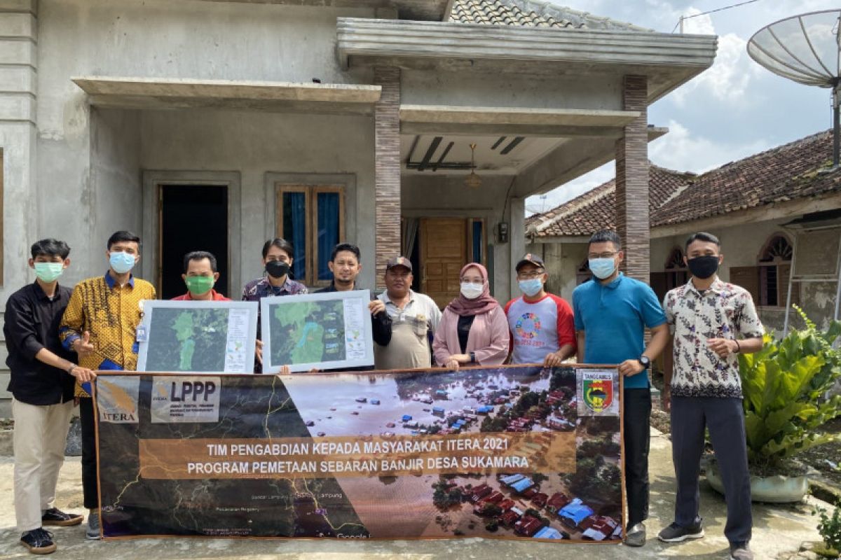 ITERA petakan potensi banjir hingga jalur evakuasi di Tanggamus