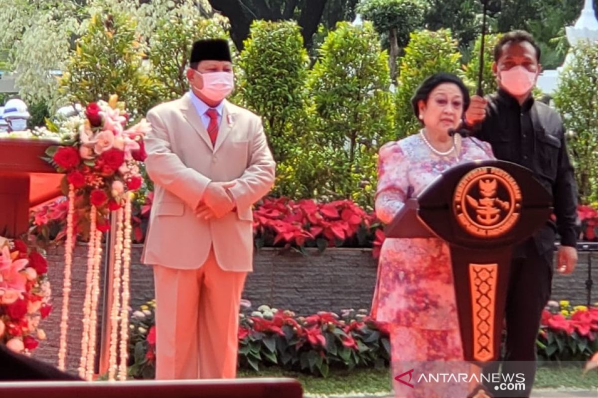 Megawati ingatkan prajurit TNI jangan lupakan strategi perang gerilya