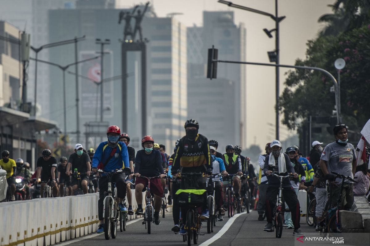 Polda Metro ancam sita sepeda warga yang melanggar PPKM Darurat