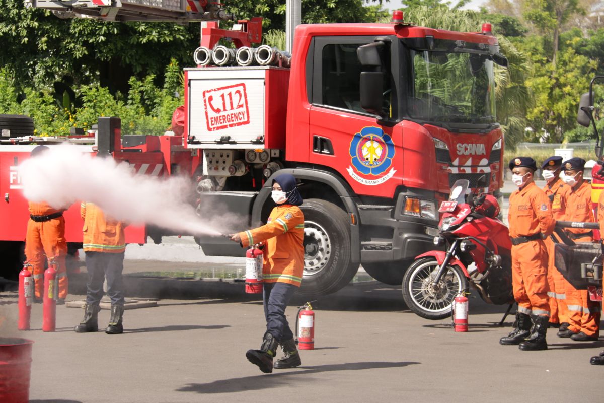 Pemahaman warga Surabaya soal pengendalian kebakaran meningkat