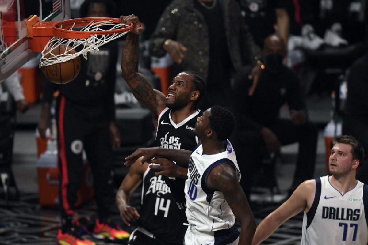 Clippers melaju ke semifinal NBA Wilayah Barat usai rampas gim terakhir