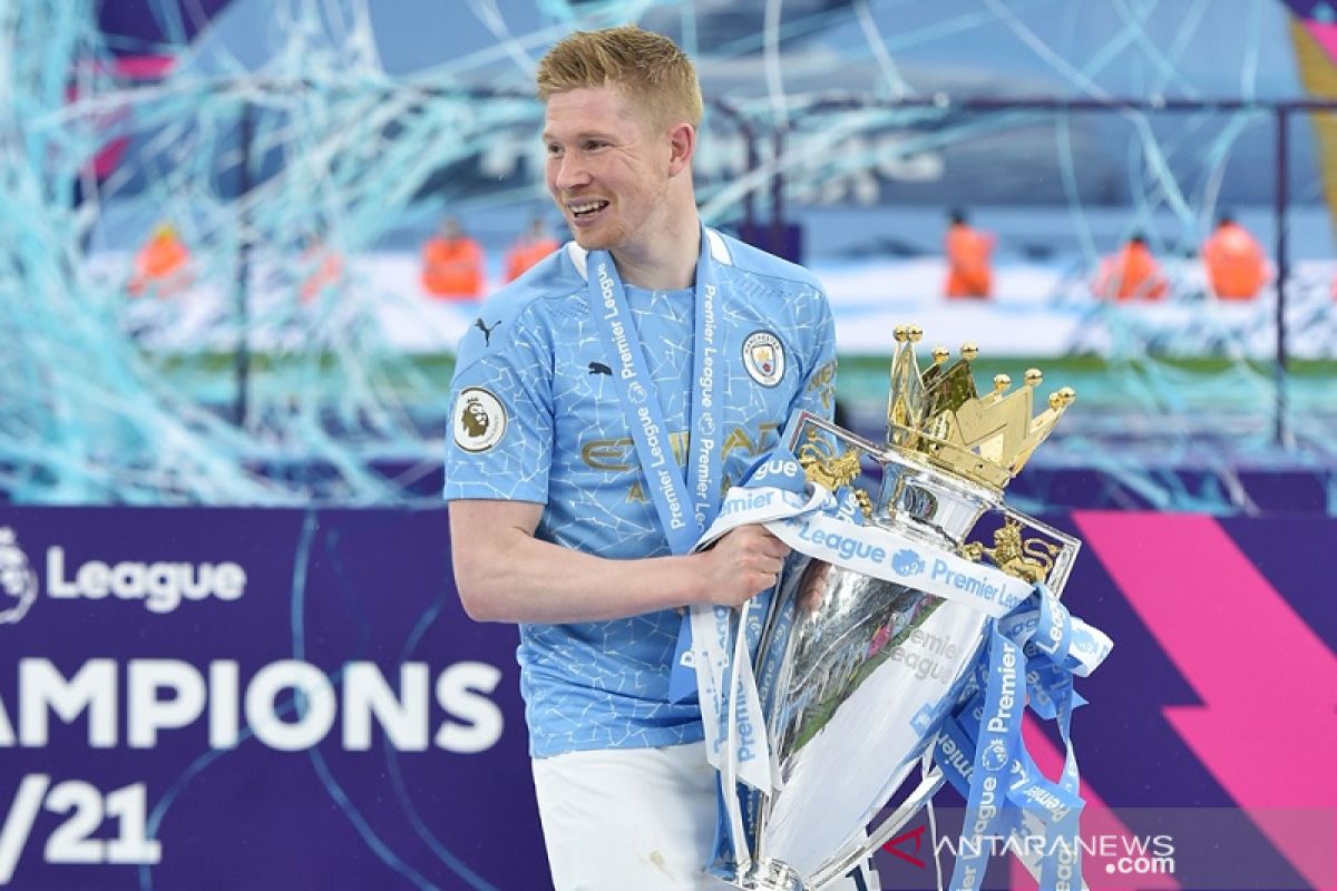 De Bruyne kembali dinobatkan sebagai Pemain Terbaik versi PFA