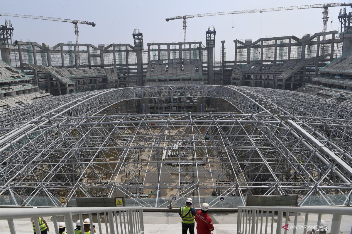 Jakpro terima tiga rekor MURI terkait Jakarta International Stadium