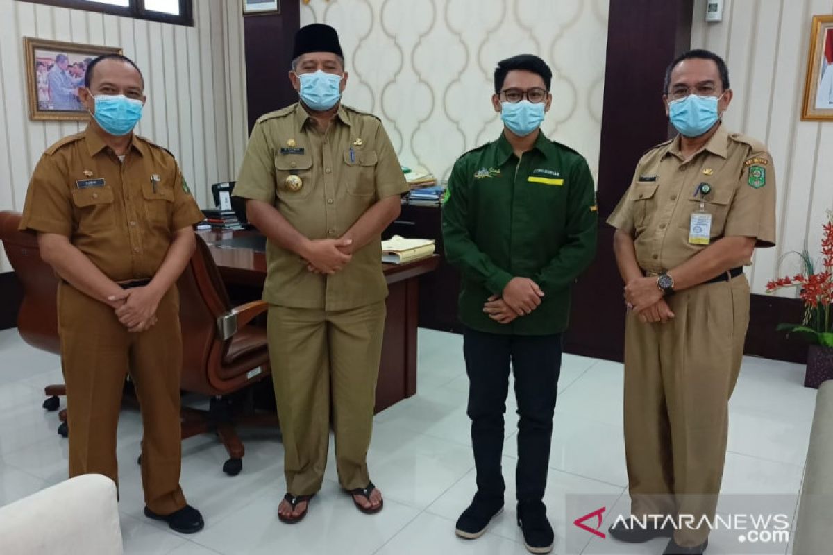 Temui Bupati, pelajar Siak di Yogyakarta minta asrama diperbaiki