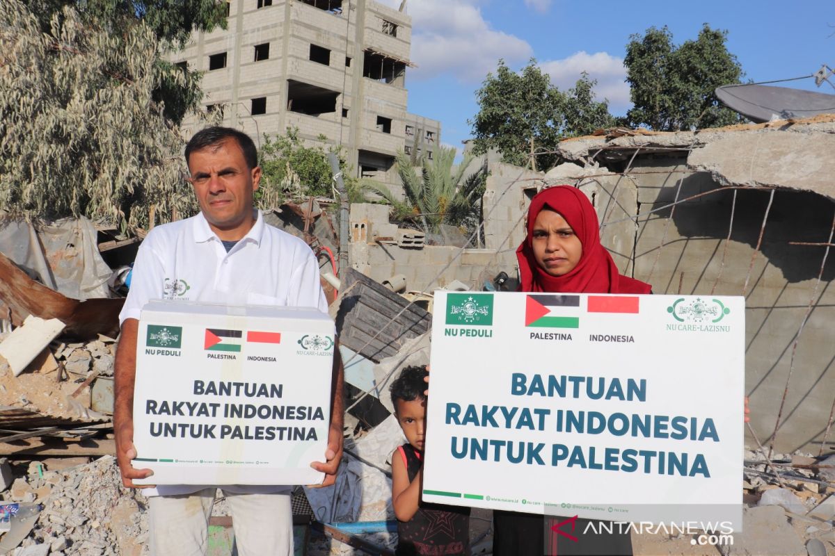 Ini bantuan rakyat Indonesia ke Palestina