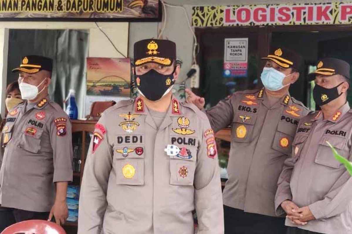 Kapolri-Panglima TNI bakal tinjau Posko PPKM di Palangka Raya