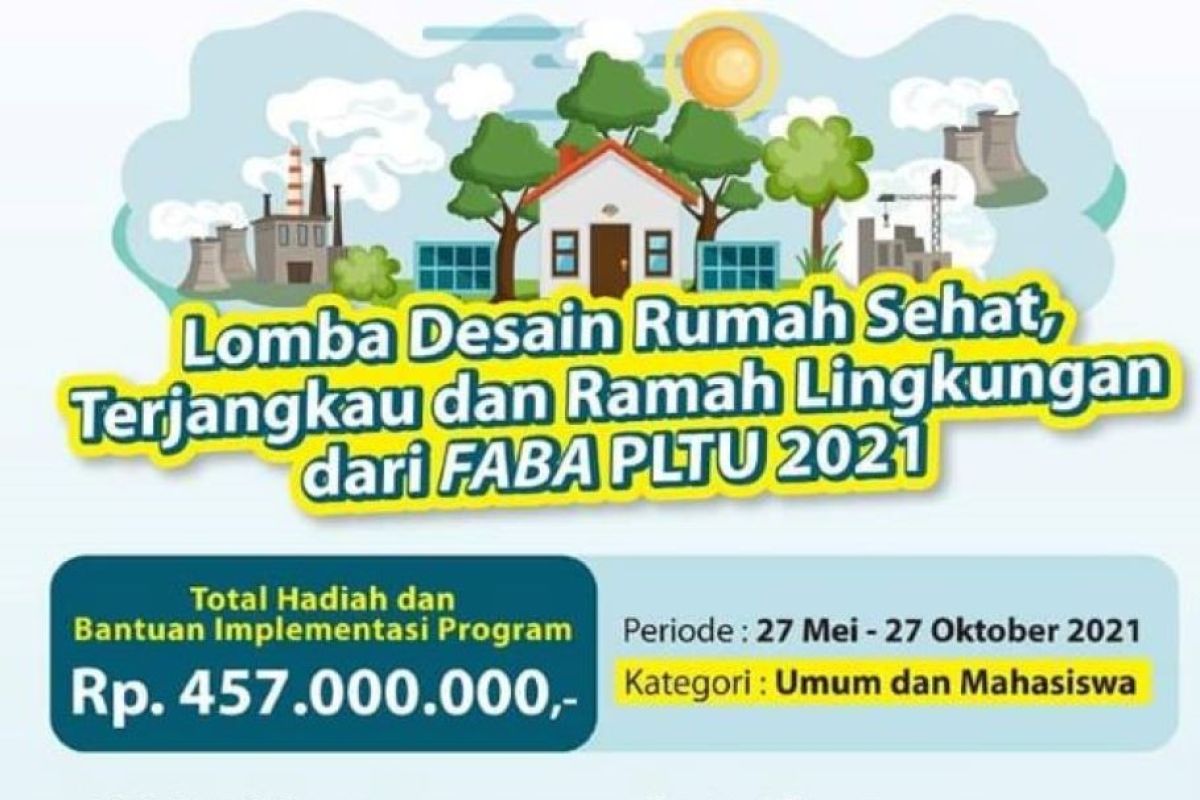 PLN adakan Lomba Desain Rumah Sehat dan Ramah Lingkungan