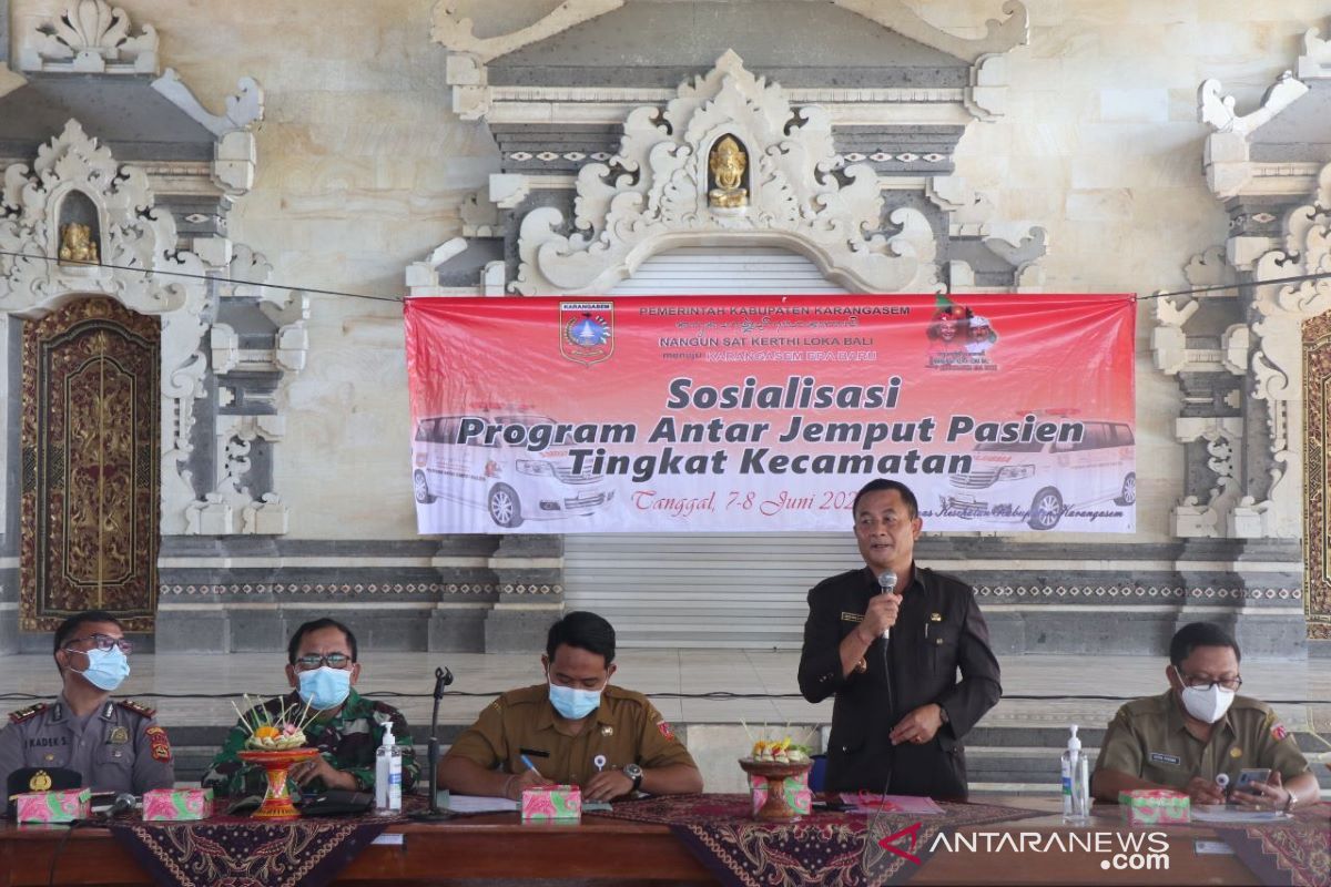 Pemkab Karangasem luncurkan Pelayanan Antar Jemput Pasien pada 22 Juni