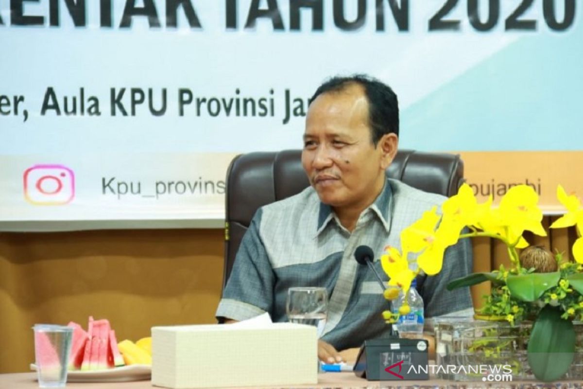 KPU Jambi tunggu surat KPU pusat untuk tetapkan gubernur terpilih