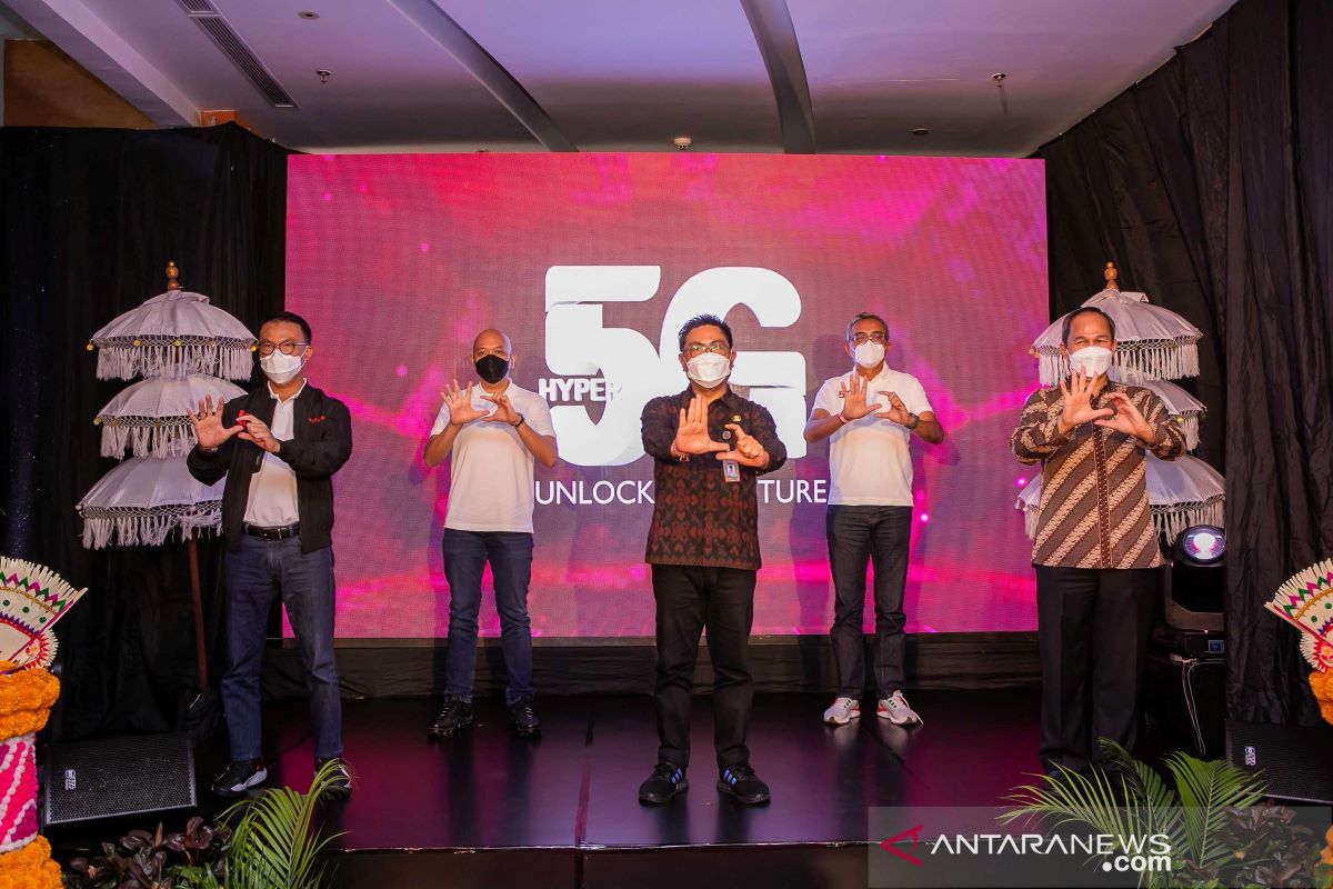 Telkomsel luncurkan Layanan Telkomsel 5G di Denpasar (Lima Kota)