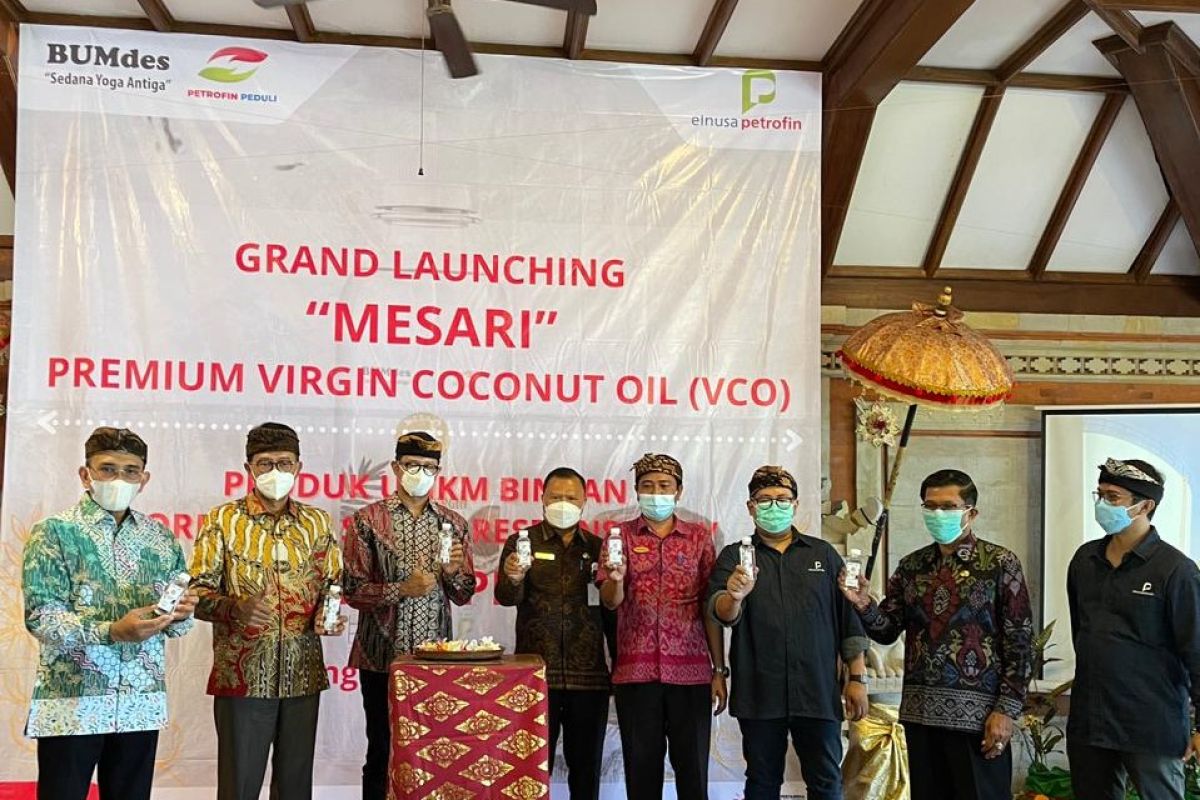 Elnusa Petrofin luncurkan produk Mesari VCO yang diproduksi UMKM Binaan di Bali
