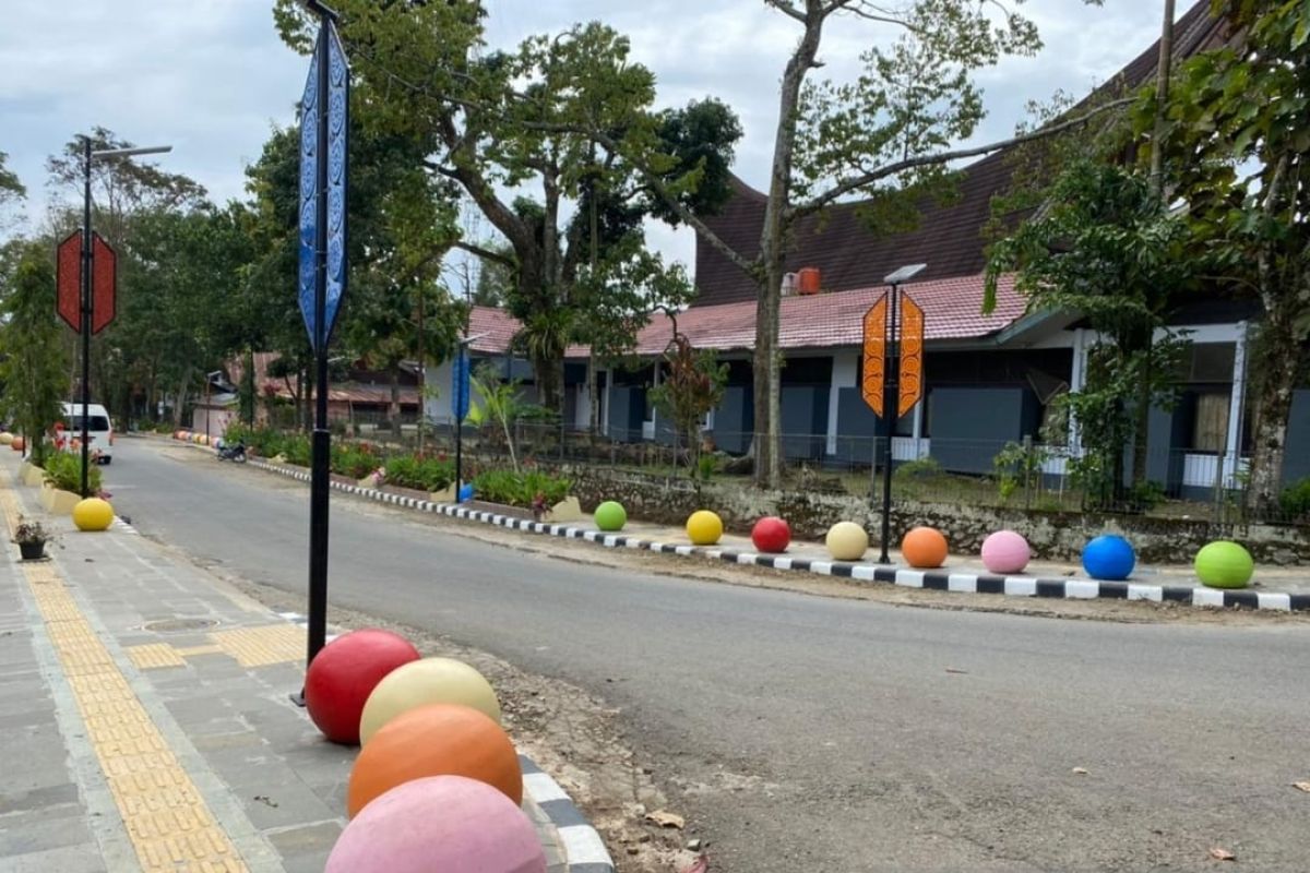 Warga Rantepao Kota Toraja Utara mulai nikmati pedestrian