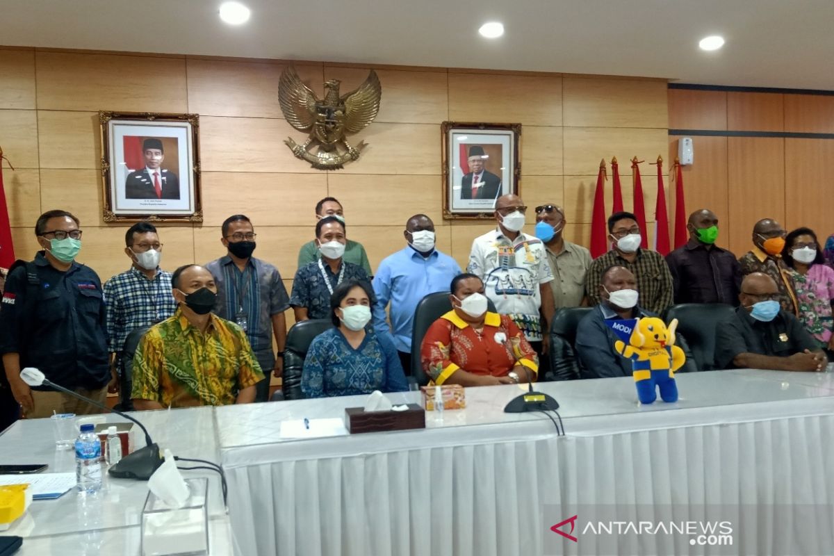 Komisi IV DPRP Papua temui Kominfo terkait perbaikan jaringan internet