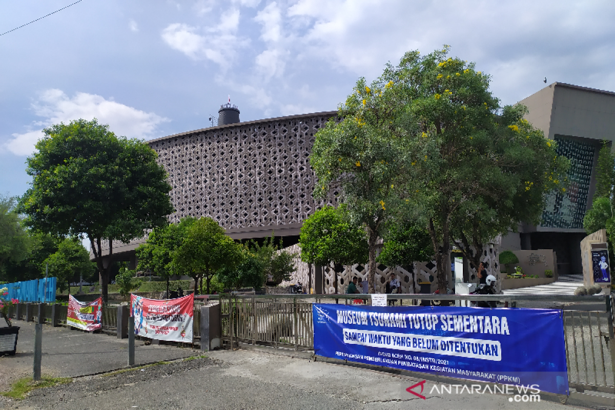 Kasus COVID-9 meningkat, museum tsunami Aceh ditutup tanpa batas waktu