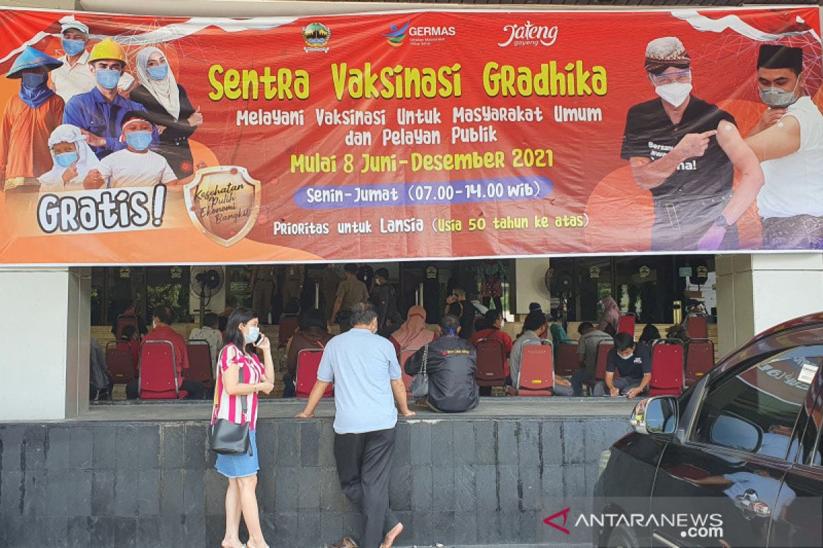 Jateng percepat vaksinasi bentengi masyarakat dari COVID-19