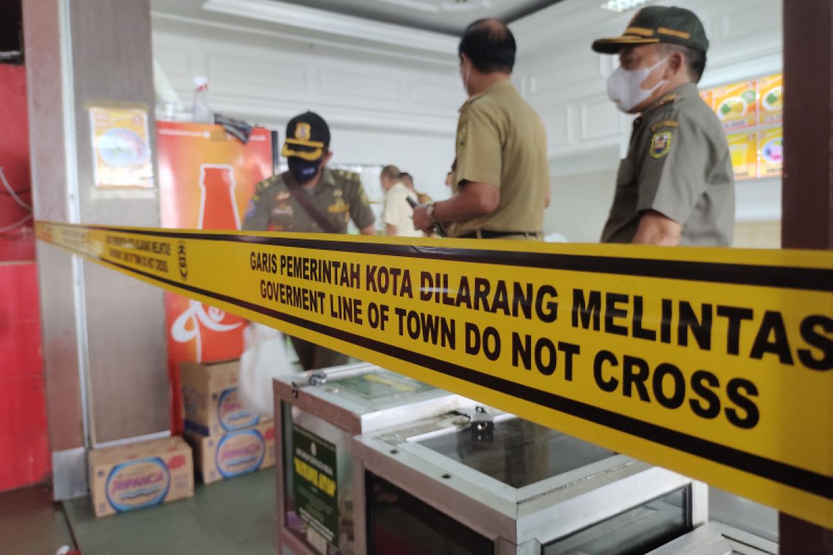 Empat restoran di Bandarlampung disegel karena tidak optimal gunakan "tapping box"