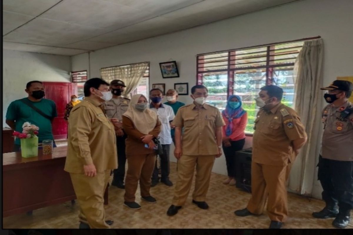 Tim Provsu tinjau PPKM Mikro Kampung Silemang Tebing Tinggi