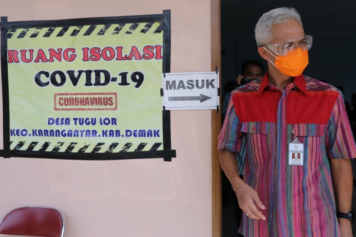 Ganjar minta Pemkab Demak siapkan antisipasi lonjakan COVID-19