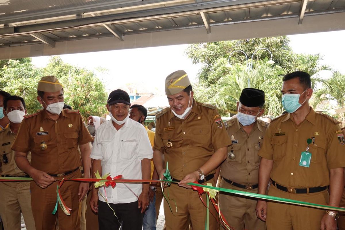 Bupati Lampung Tengah resmikan ruang isolasi Puskesmas Darurat COVID-19