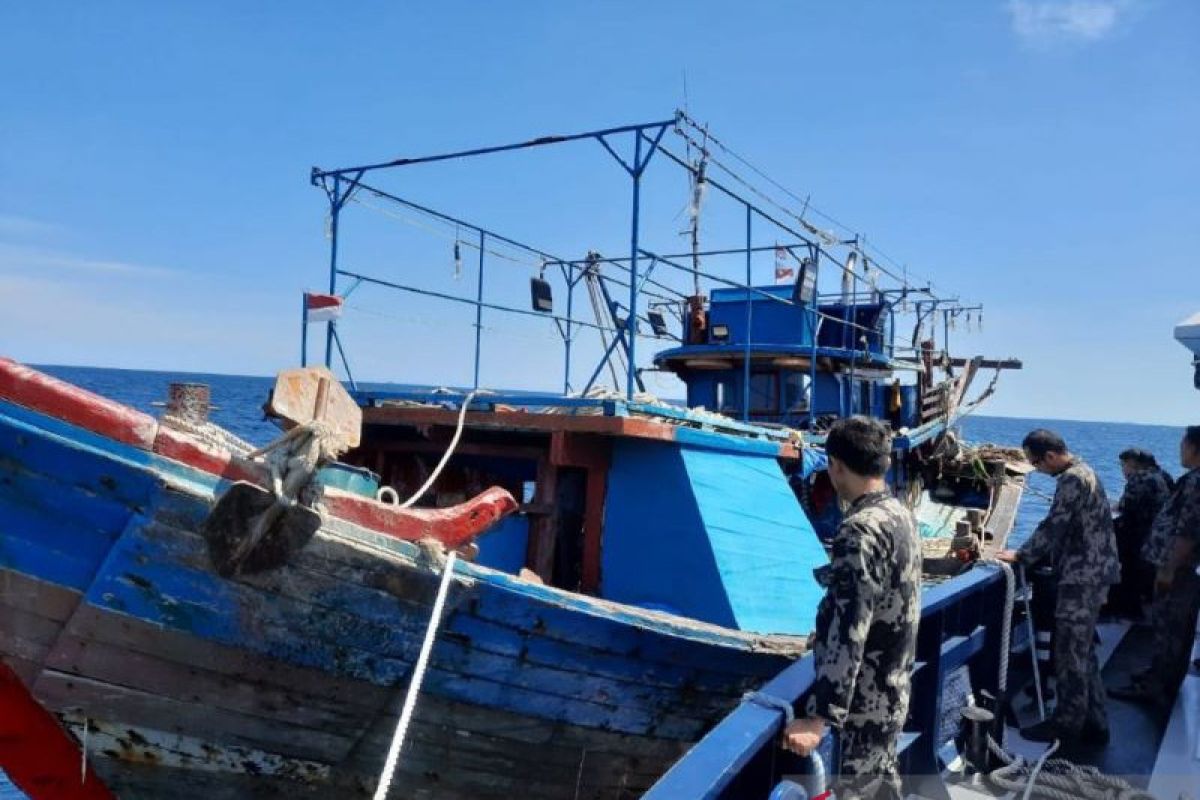 KKP amankan tujuh kapal menangkap ikan secara ilegal di Riau