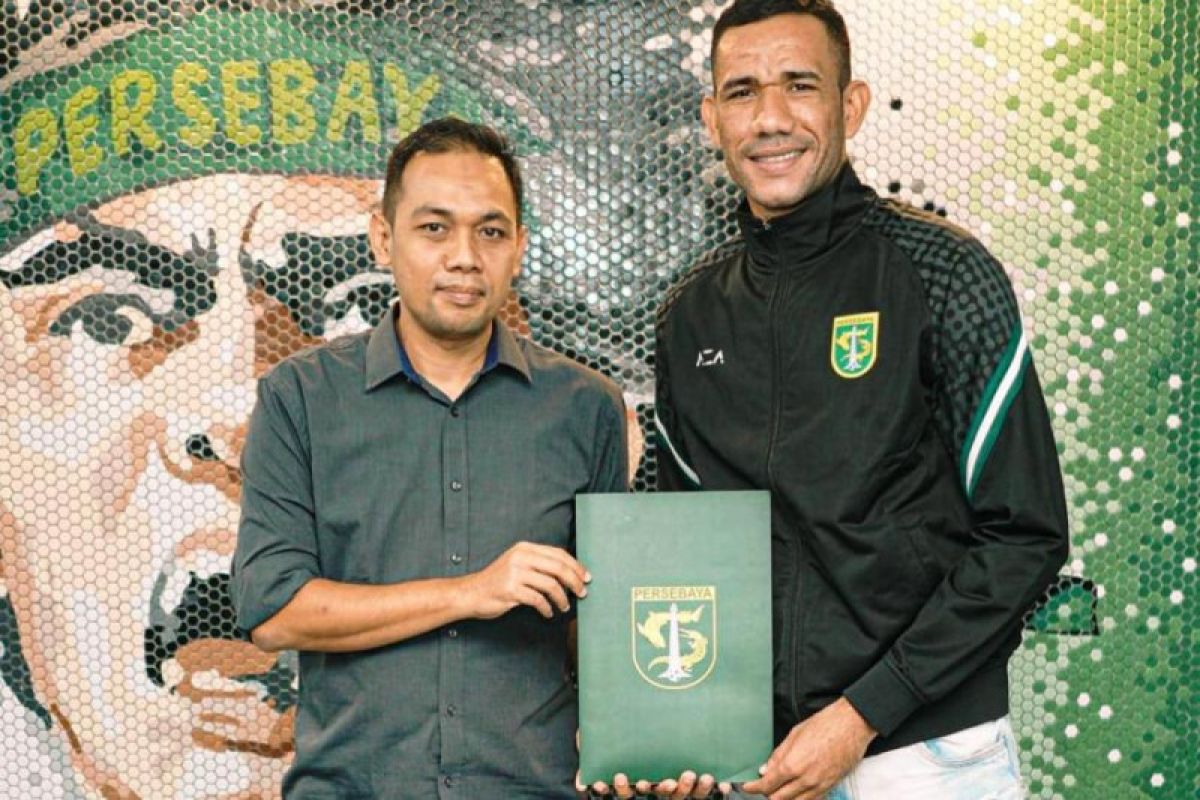 Persebaya resmi kontrak striker asal Brazil Jose Wilkson