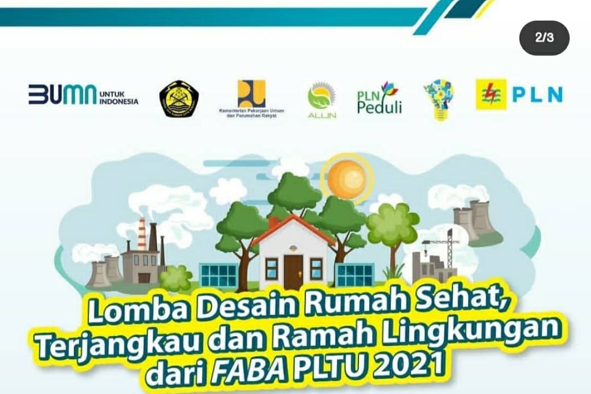 PLN siapkan Rp457 juta untuk lomba desain rumah sehat