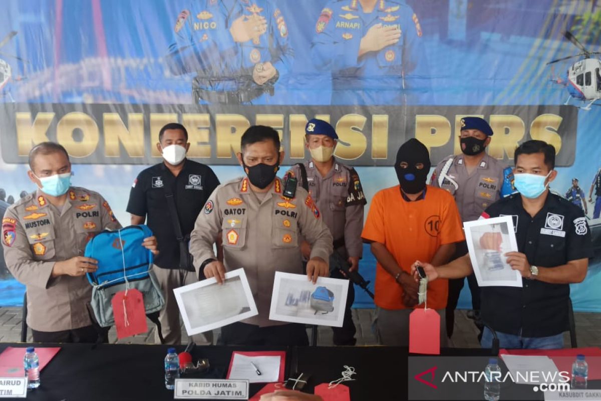 Ditpolairud Polda Jatim gagalkan penyelundupan 22 ribu benih lobster