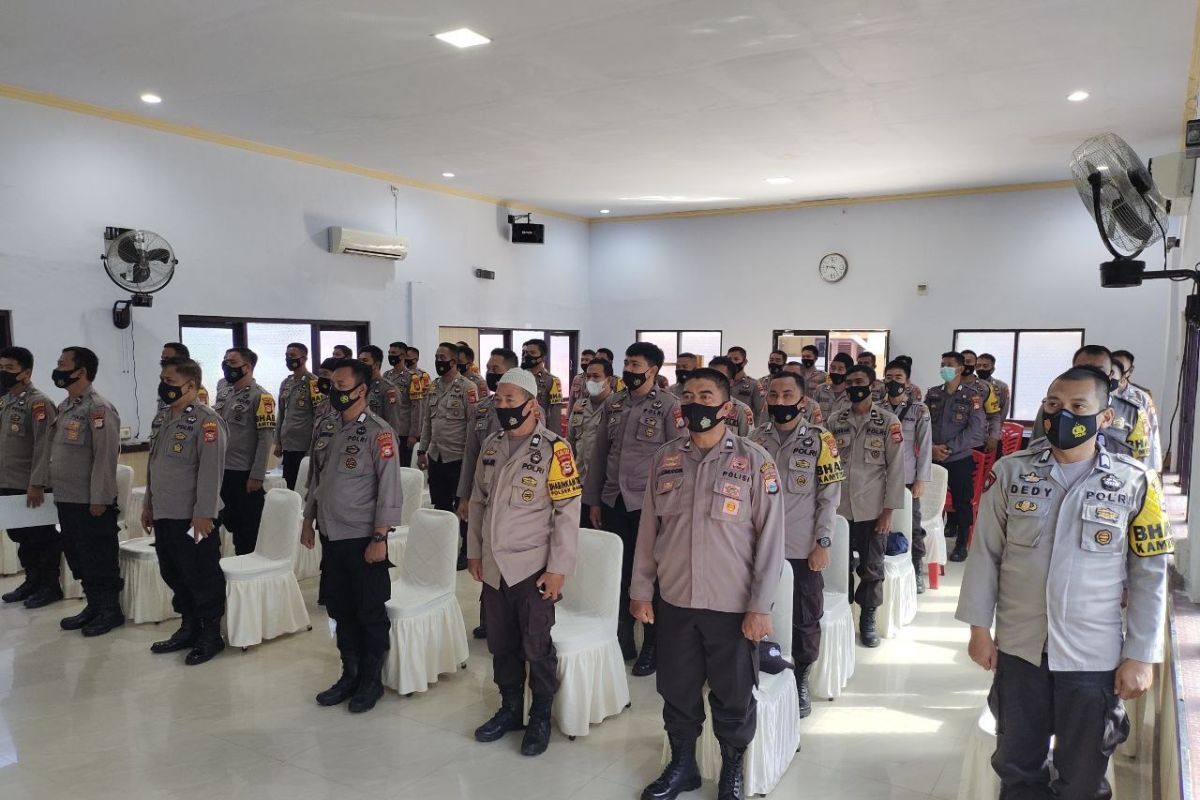 Polres Enrekang latih para bhabinkamtibmas jadi "Tracer COVID-19"