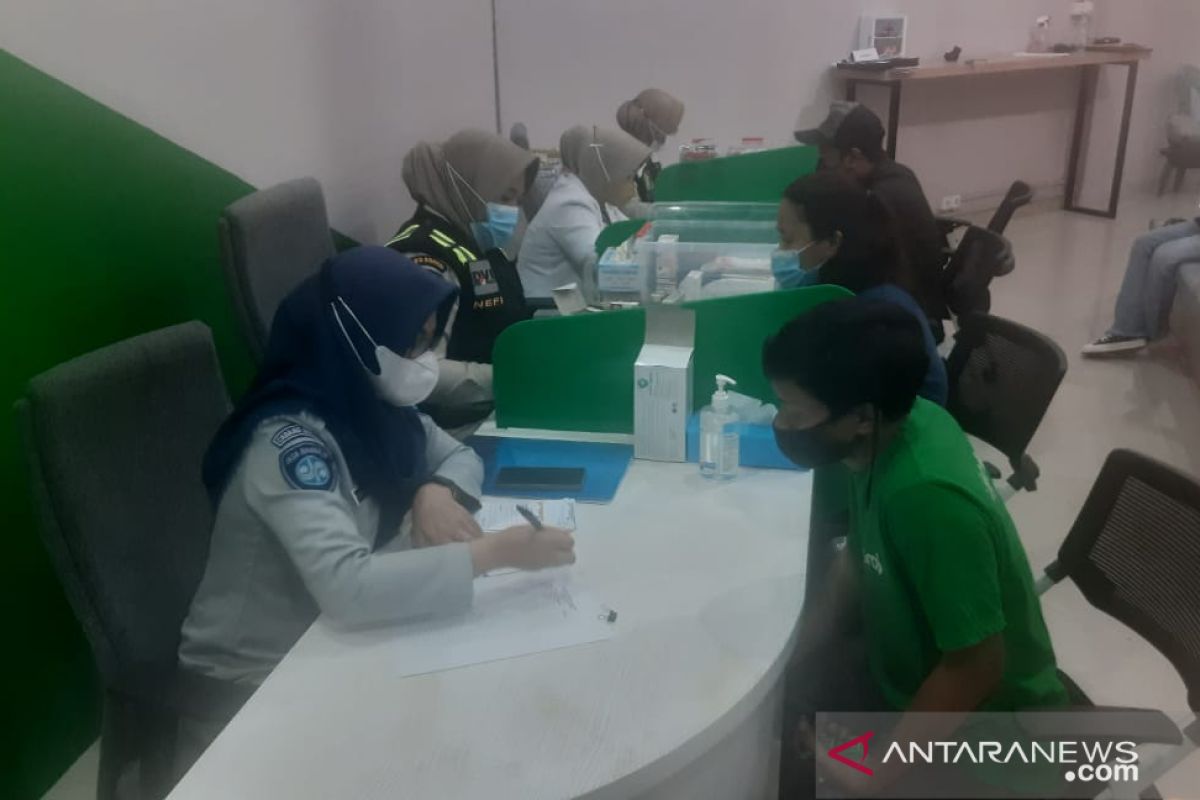 Jasa Raharja berikan pemeriksaan kesehatan gratis pengemudi online