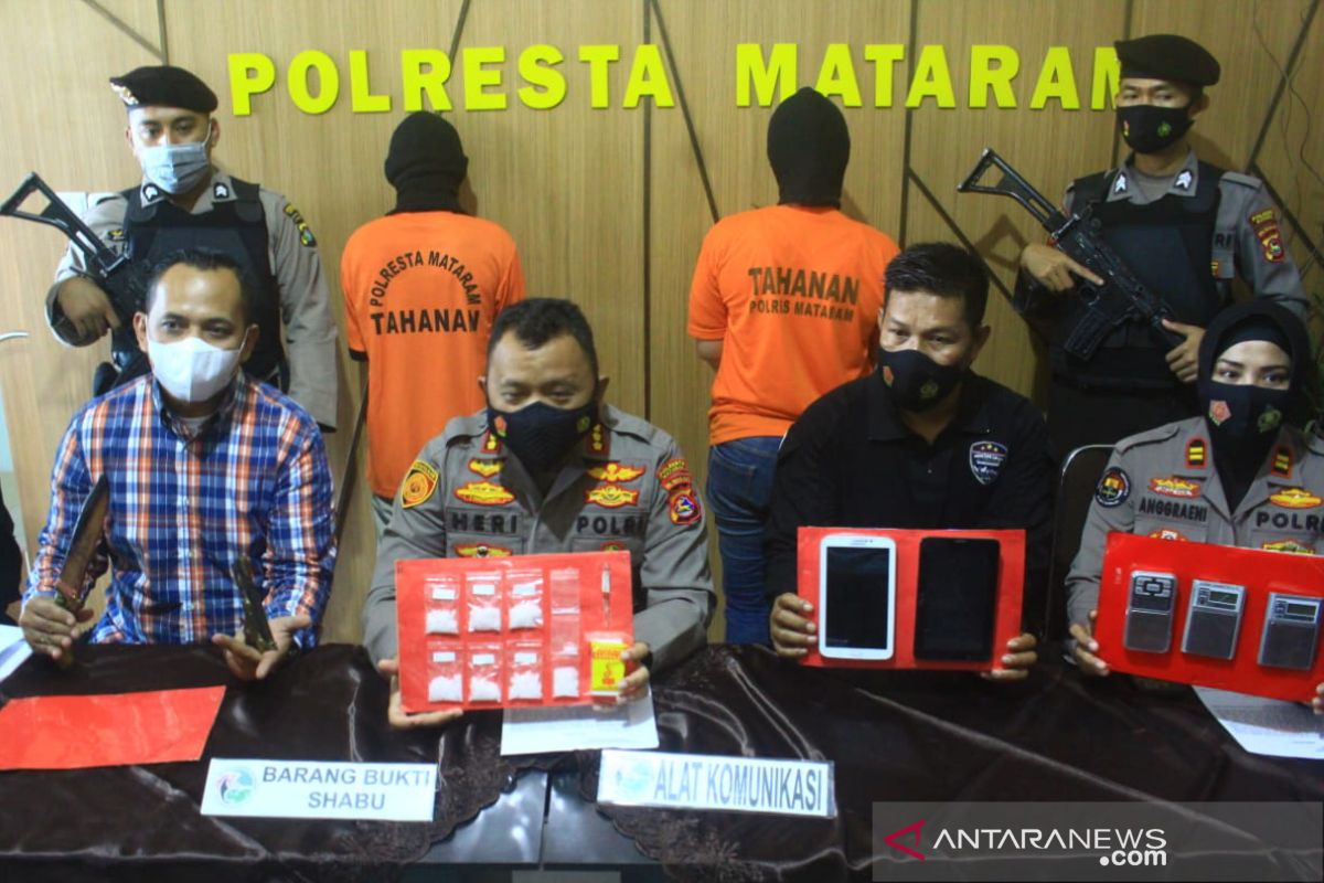 Polresta Mataram membongkar sindikat peredaran sabu