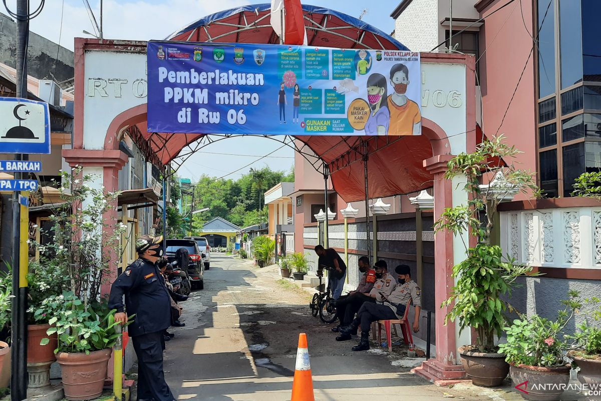 Kasus COVID-19 klaster kerja bakti di Tangerang jadi 90 orang