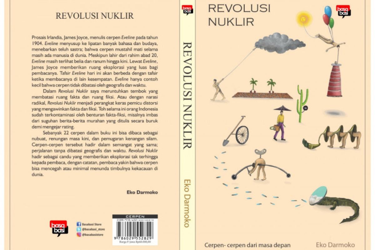 Sastrawan Surabaya luncurkan buku kumpulan cerpen "Revolusi Nuklir"