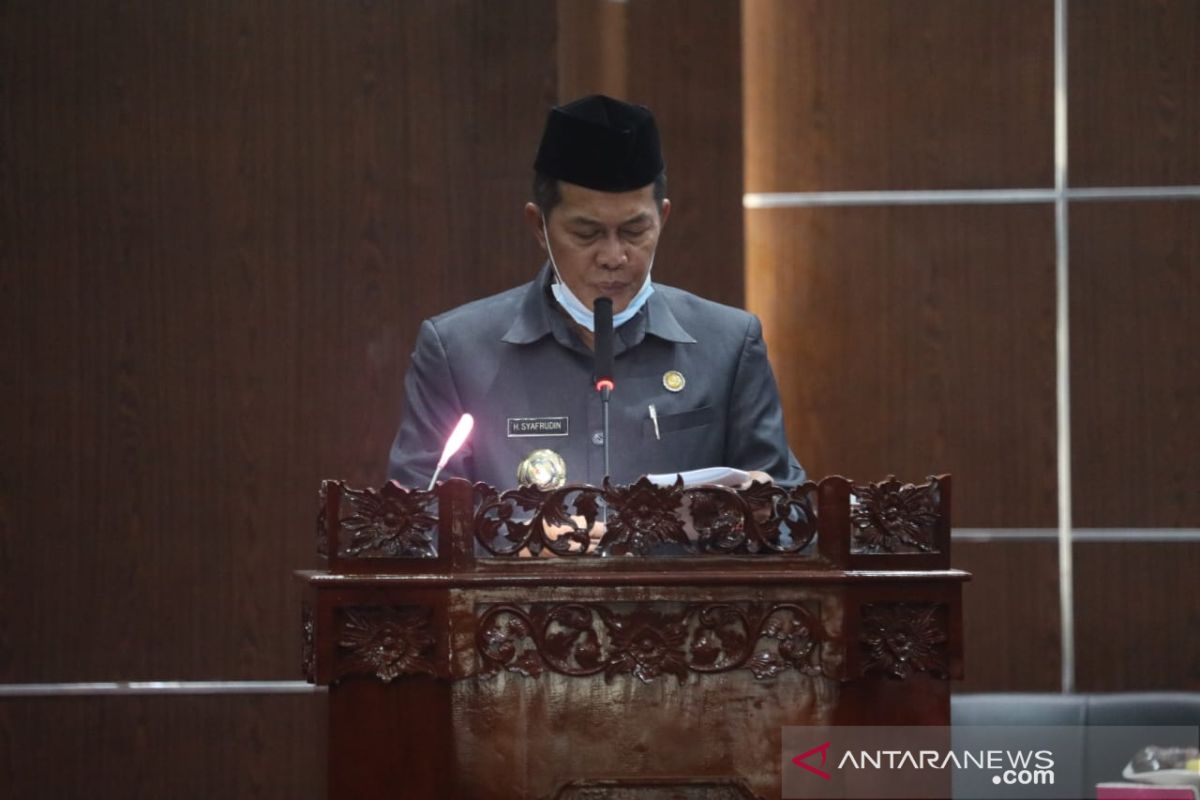 Pemkot Serang ajukan Raperda Pelaksanaan APBD