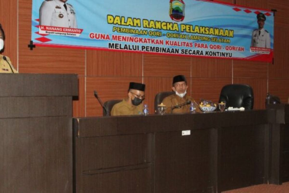 Lampung Selatan lakukan pembinaan qori-qoriah untuk hadapi MTQ tingkat provinsi dan nasional