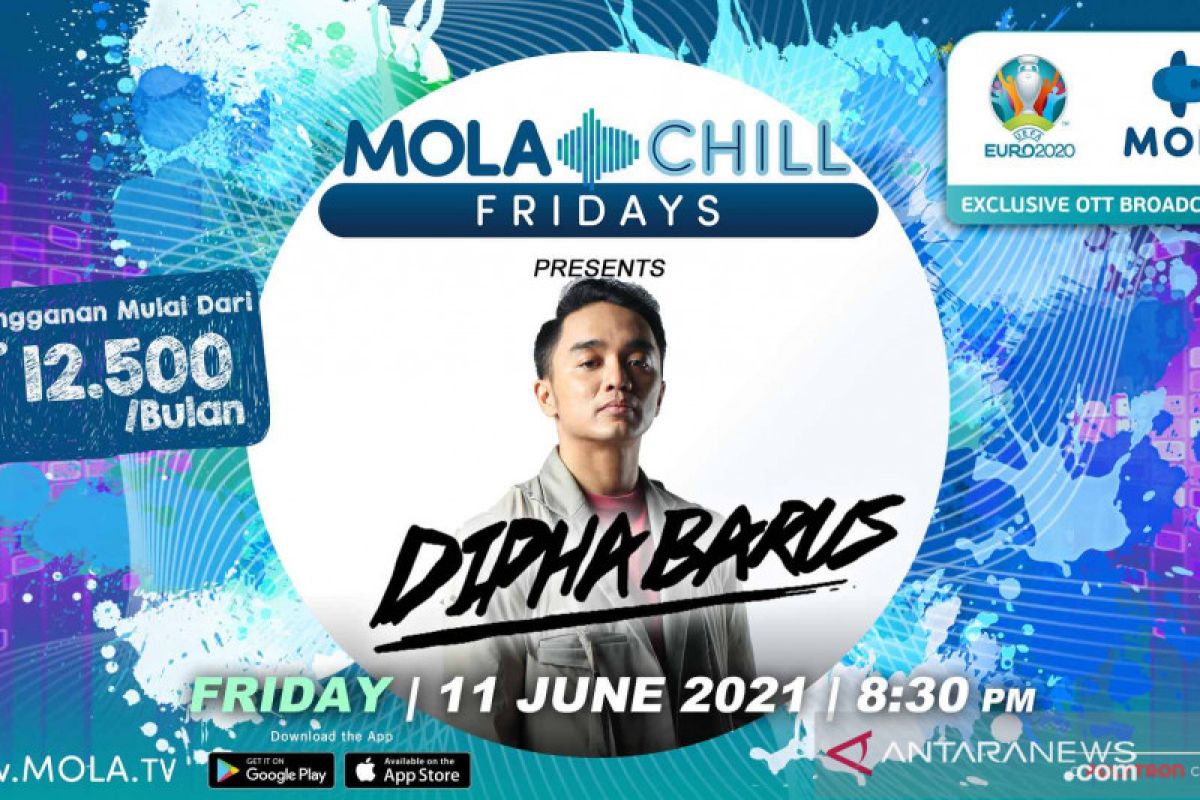 Malam ini, Dipha Barus hingga UEFA EURO 2020 hadir di Mola TV