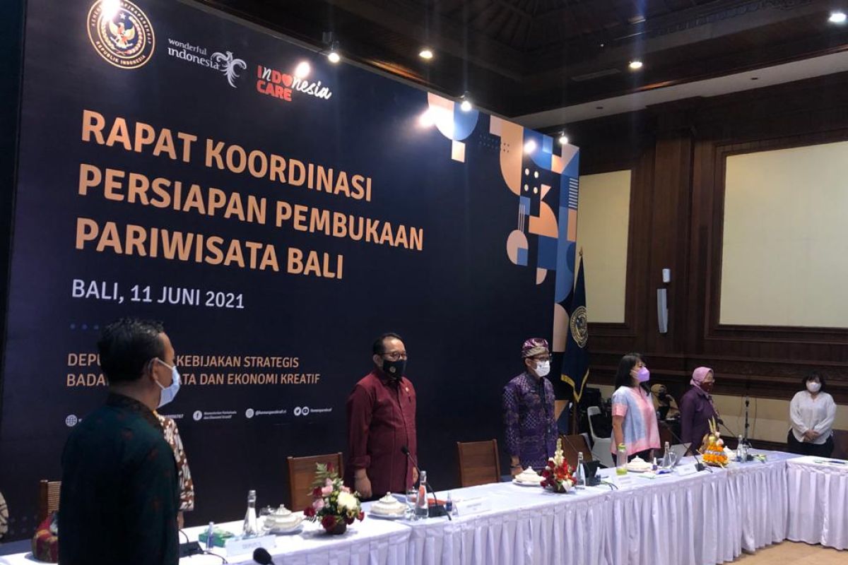 Menparekraf: Persiapan pembukaan pariwisata Bali capai 85-90 persen