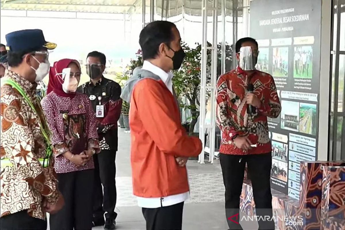 Bandara Soedirman ditinjau Presiden, Bupati Purbalingga ungkap harapan