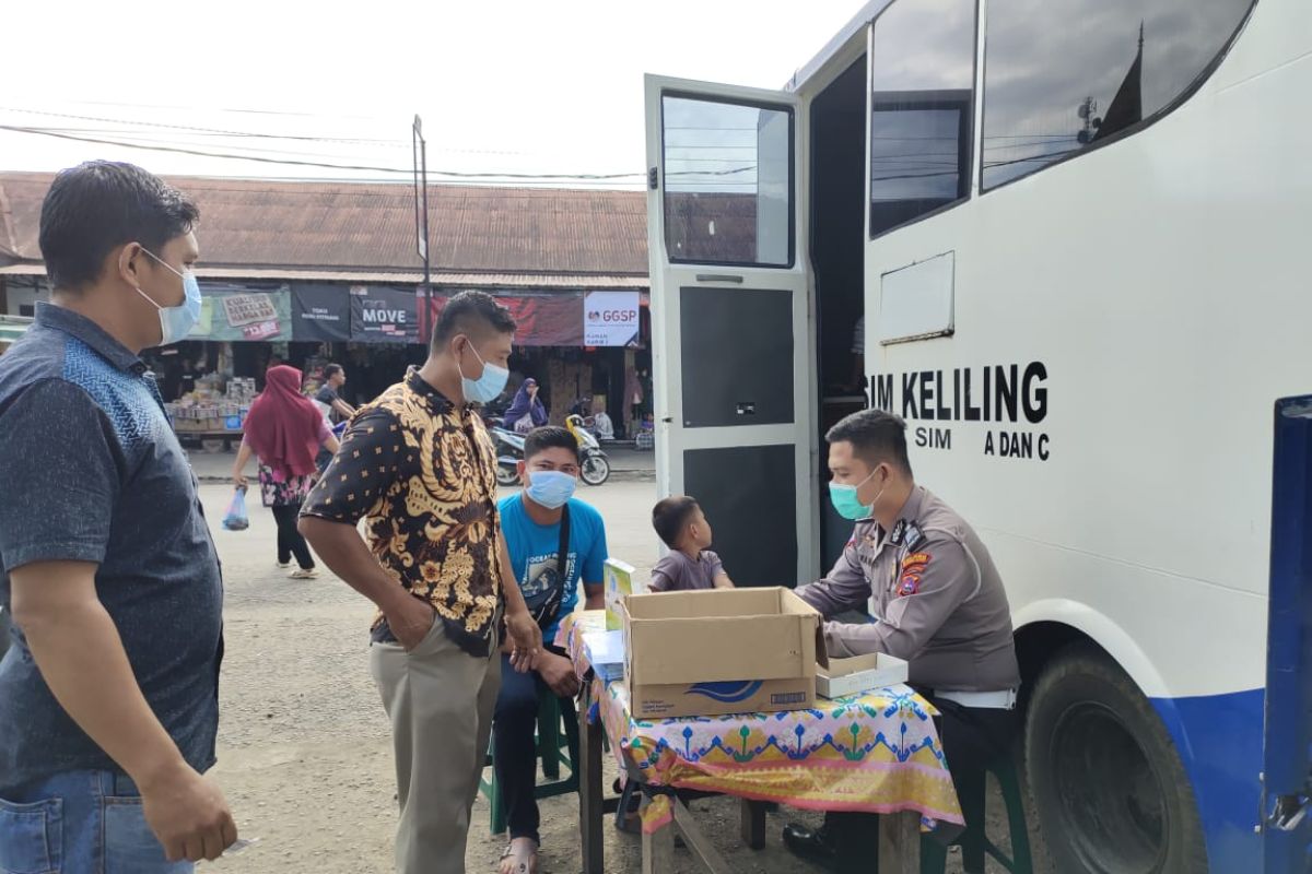 Polres Pasaman Barat buka pelayanan SIM sampai ke desa