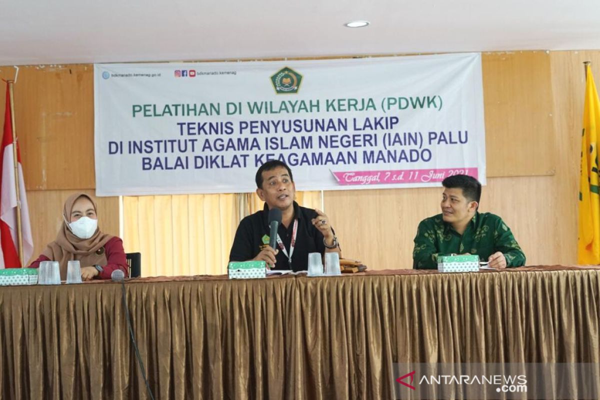 Kemenag-IAIN Palu optimalkan susun laporan kinerja ASN