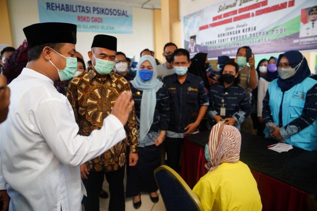 500 ODGJ RSKD Dadi Makassar siap divaksin COVID-19