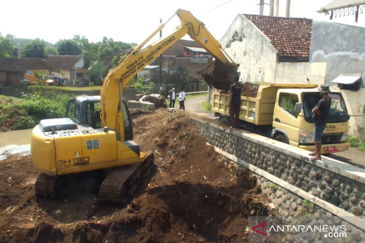 Cegah banjir luapan, Pemprov Jatim normalisasi Sungai Rembangan Jember