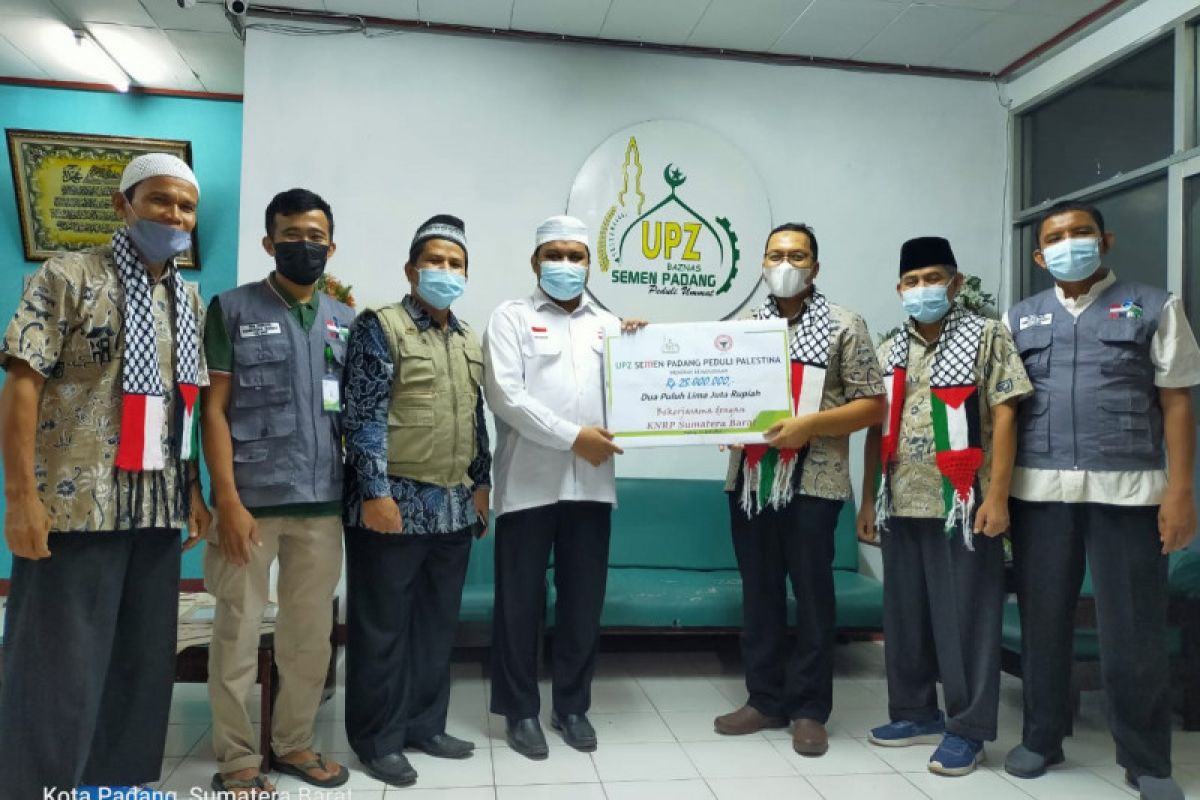 Baznas Semen Padang salurkan bantuan untuk Palestina