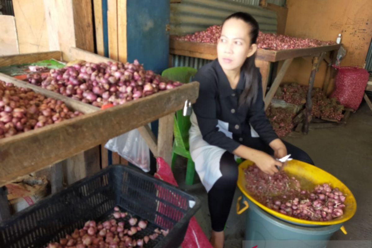 Harga bawang merah di Nunukan turun signifikan