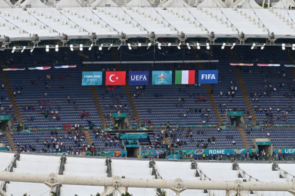 Susunan pemain Turki lawan Italia