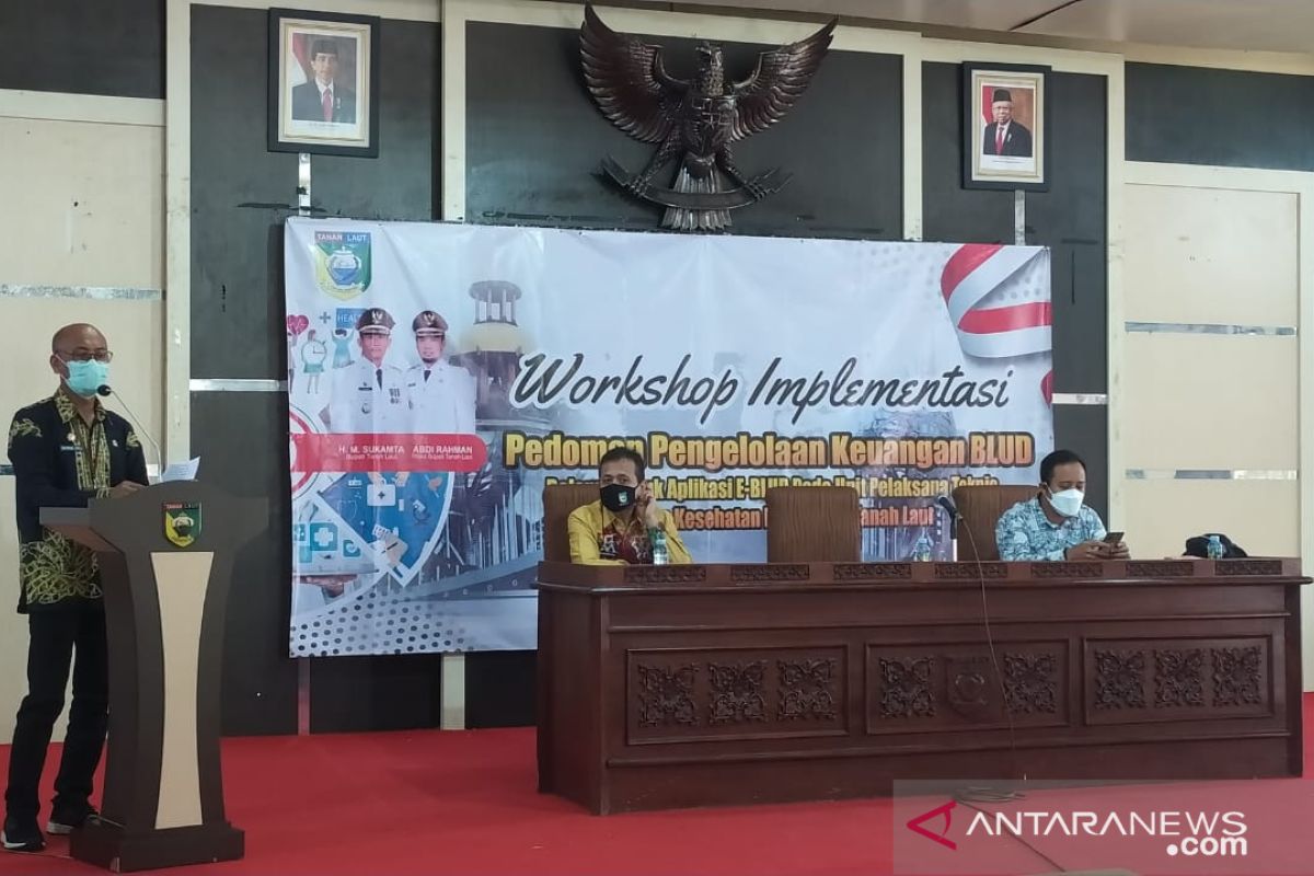 Pemkab Tala gelar whorkshop implementasi pedoman pengelolaan keuangan BLUD