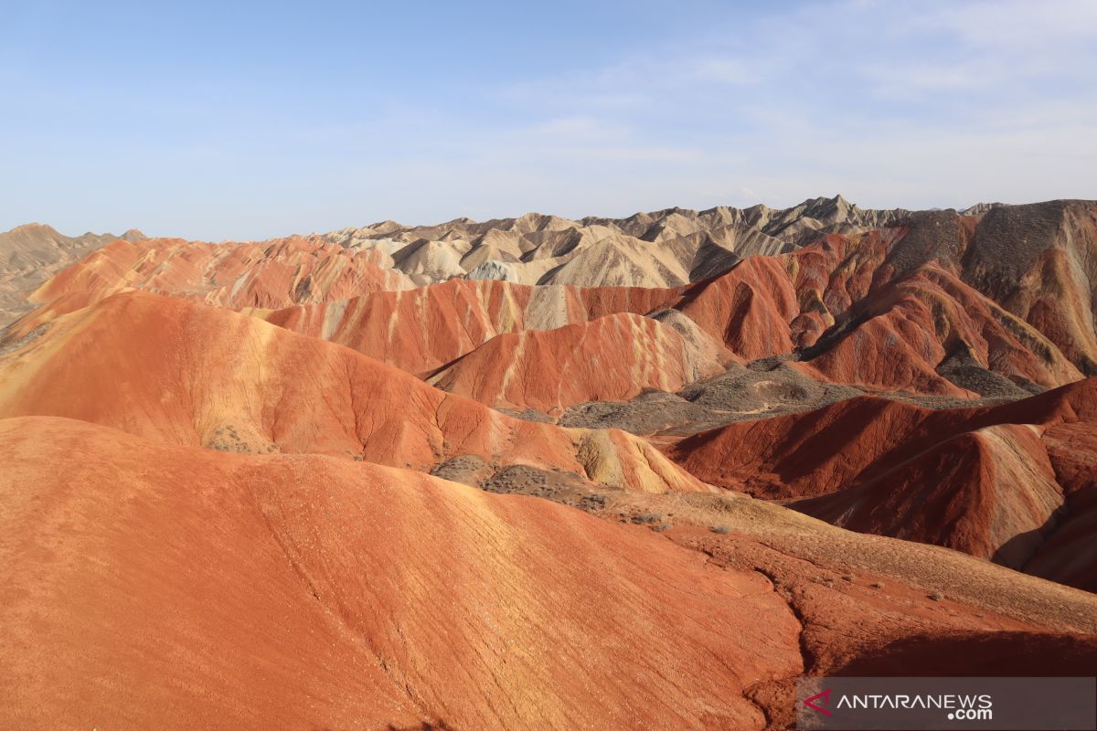 Danxia, titisan planet Mars di tengah Gurun Gobi