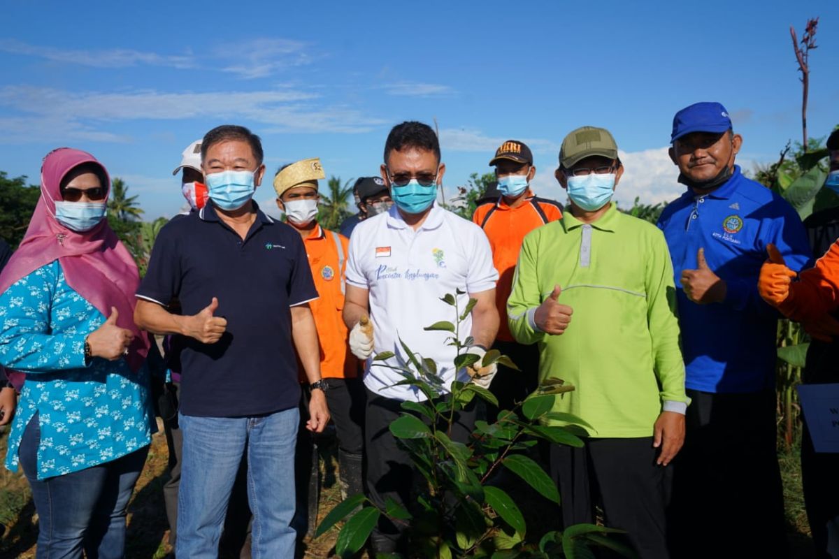 Kawasan TPA Batulayang Pontianak ditanami pepohonan wujudkan hutan kota